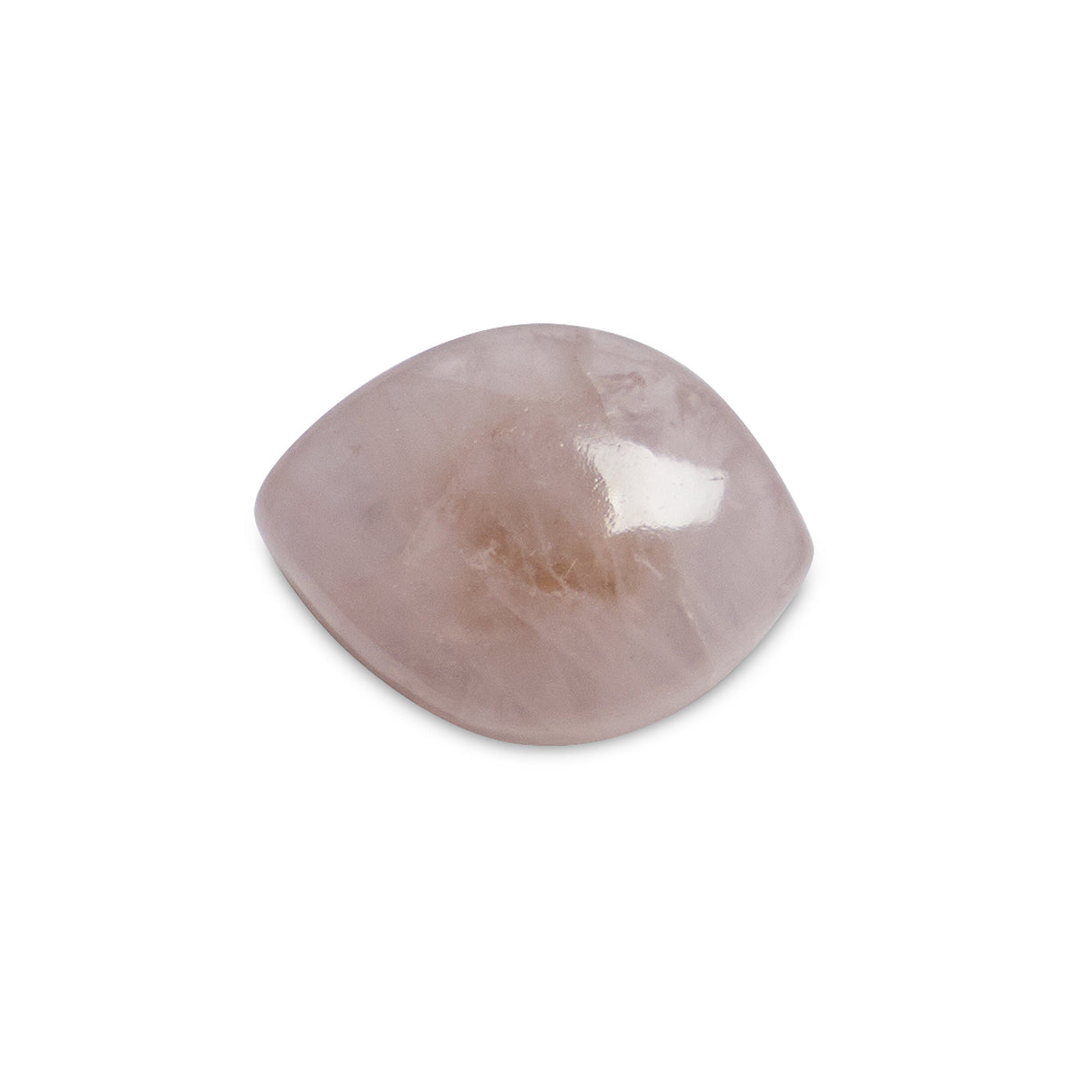 Original close-up photo of the Rose Quartz gemstone