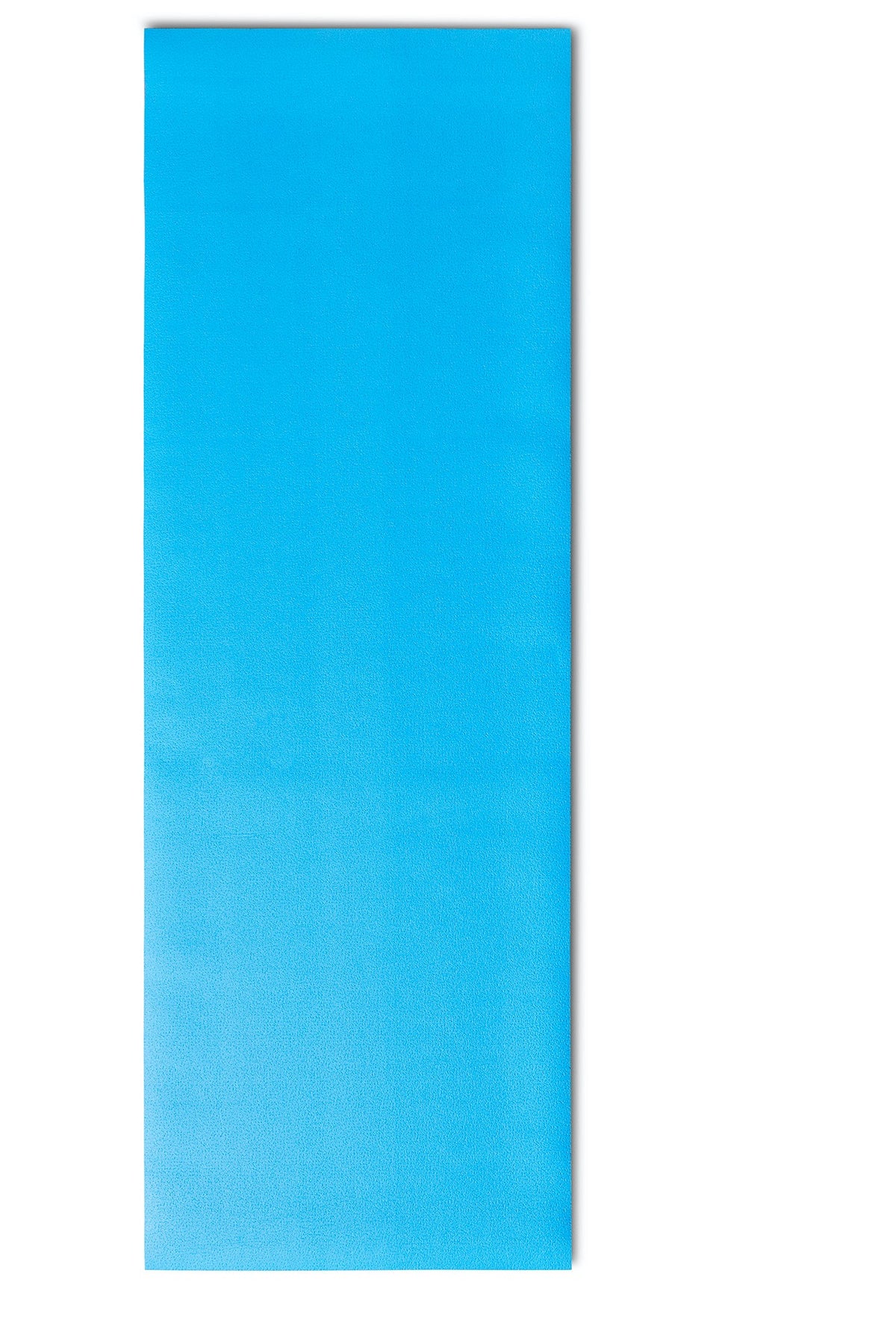 Original full top view of the light-blue YOUBYOU yoga mat – Amethyst edition