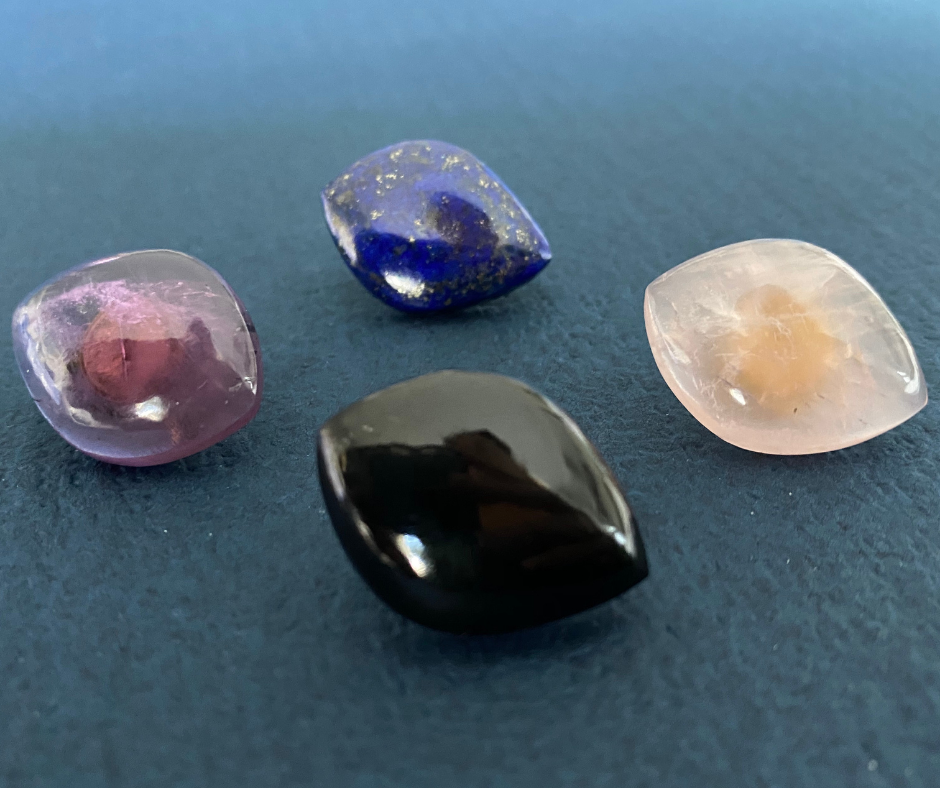 Original YOUBYOU photo of the four available gemstone choices